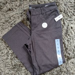 Grey Ankle Length Dress Pants
